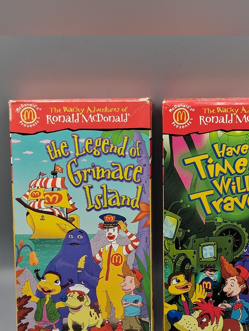 McDonald's The Wacky Adventures of Ronald McDonald VHS Lot 2 Animated NTSC